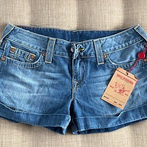 True Religion Allie Shorts - Size 32 - NWT
